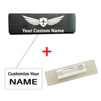 Thumbnail for Customisable Your Custom Design Text Design Brooch - view 5