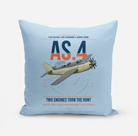 Thumbnail for Fairey Gannet AS.4 design on light blue pillow