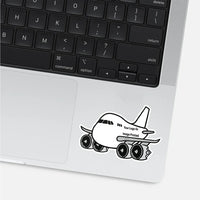 Thumbnail for Custom Design Image Logo Boeing 747 Airplanes sticker