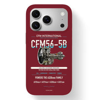 Thumbnail for CFM56-5B Case design on dark red iphone case