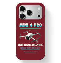 Thumbnail for DJI Mini 4 Pro Case design on dark red iphone case
