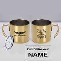 Thumbnail for Customisable Still Playing With Airplanes Mug - view 5
