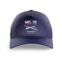 Thumbnail for MQ-1B Predator design on dark blue printed hat