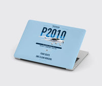 Thumbnail for Tecnam P2010 design on light blue MacBook case