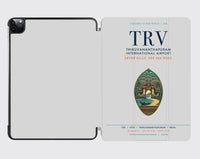 Thumbnail for Thiruvananthapuram International Airport (TRV) design on light gray ipad tablet case