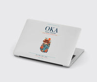 Thumbnail for Naha Airport (OKA) design on light gray MacBook case