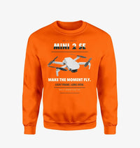 Thumbnail for DJI Mini 2 SE design on orange sweatshirt