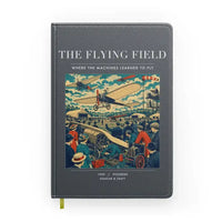 Thumbnail for VINTAGE G4001 - The Flying Field - Designed Notebooks design on gray