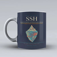 Thumbnail for El Sheikh International Airport SSH Mug design on dark blue sharm