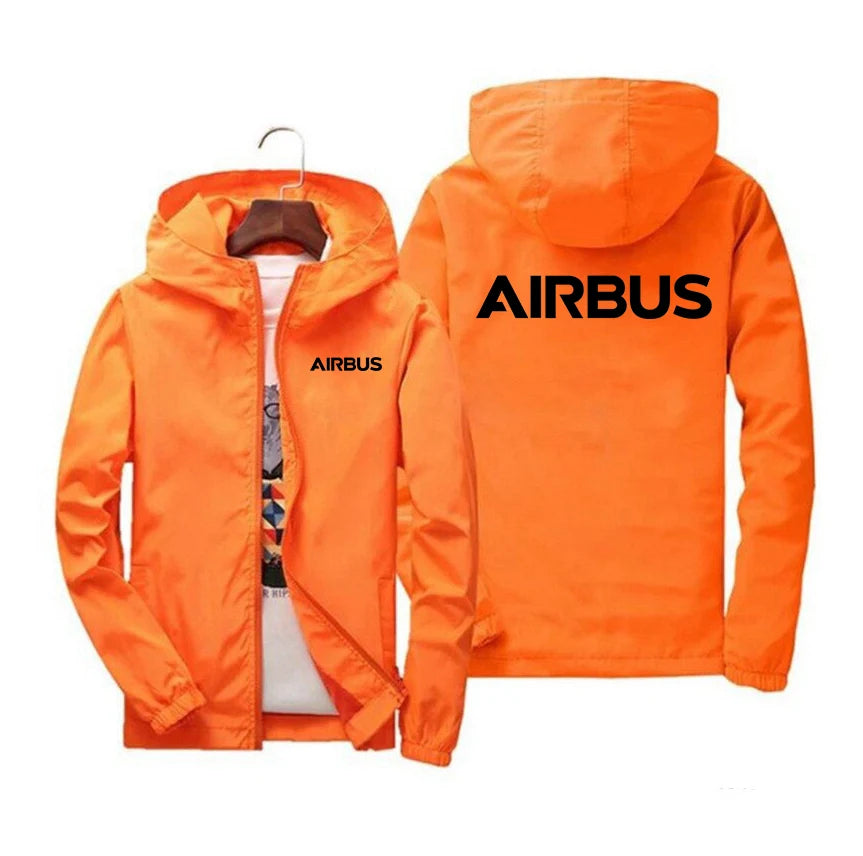 Airbus & Text Windbreaker - view 5