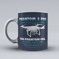 Thumbnail for Phantom 3 Professional Mug design on dark blue dji