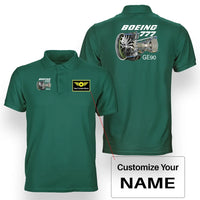 Thumbnail for Customisable Boeing 777 Polo Shirt - view 5