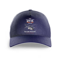Thumbnail for Airbus H215 design on dark blue printed hat