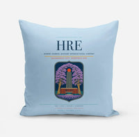 Thumbnail for Robert Gabriel Mugabe International Airport (HRE) design on light blue pillow