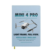Thumbnail for DJI Mini 4 Pro design on light blue notebook