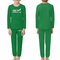 Thumbnail for The Airbus A320Neo children pajamas - Green