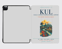 Thumbnail for Kuala Lumpur International Airport (KUL) design on light gray ipad tablet case