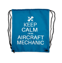 Thumbnail for Aircraft Mechanic Drawstring Bag - view 5