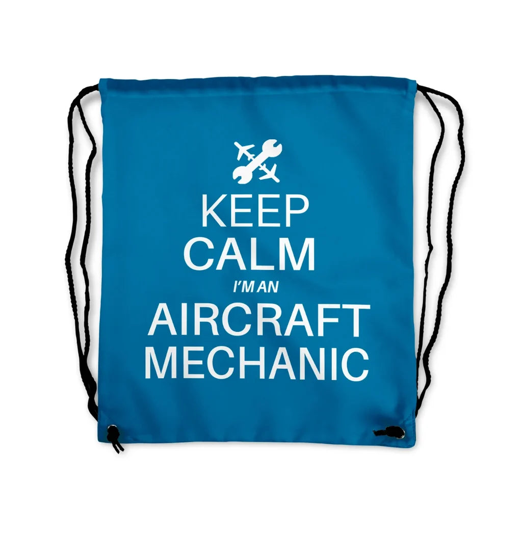 Aircraft Mechanic Drawstring Bag - view 5