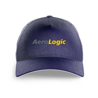 Thumbnail for Aerologic Airlines logo printed on dark blue cap