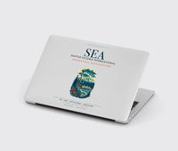 Thumbnail for Seattle-Tacoma International Airport (SEA) design on light gray MacBook case