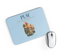 Thumbnail for Sultan Mahmud Badaruddin II International Airport (PLM) design on light blue rectangle mouse pad