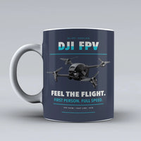 Thumbnail for FPV Mug design on dark blue dji