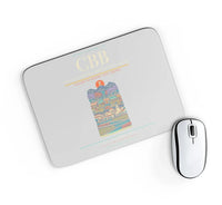 Thumbnail for Jorge Wilstermann International Airport CBB Mouse-Pad Rectangle - Light Gray