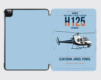 Thumbnail for Airbus H125 design on light blue ipad tablet case