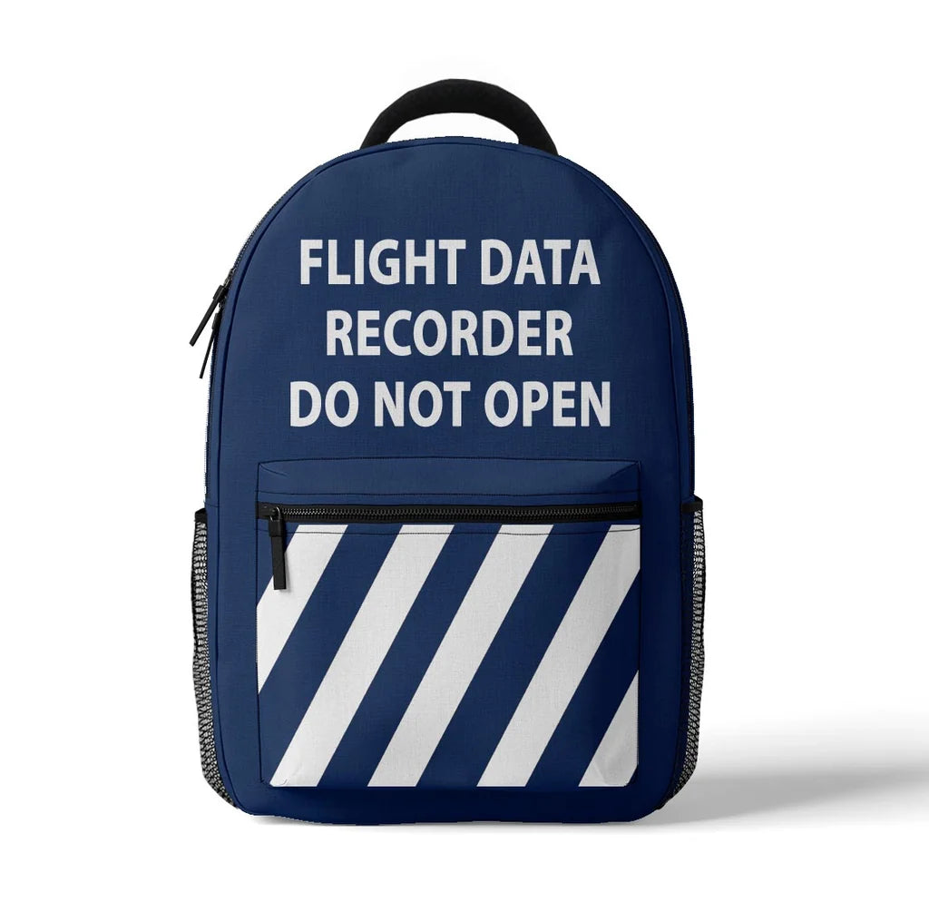 Flight Data Recorder Do Not 3D Backpack - view 5