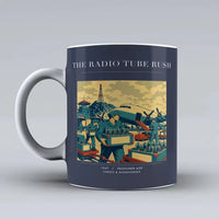 Thumbnail for VINTAGE G4414 - The Radio Tube Rush - Ceramic Mug design on darkblue
