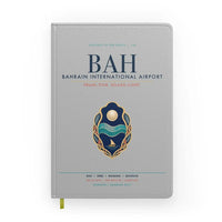 Thumbnail for Bahrain International Airport (BAH) design on light gray notebook