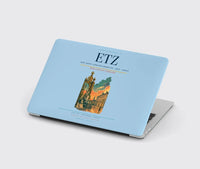 Thumbnail for Metz–Nancy–Lorraine Airport (ETZ) design on light blue MacBook case