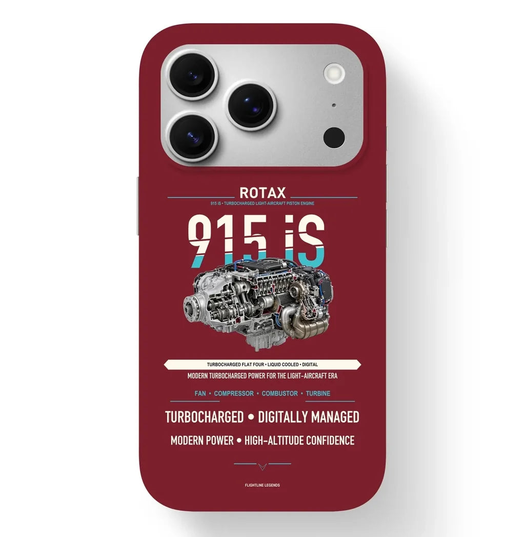 915 iS Case design on dark red iphone case