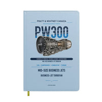 Thumbnail for PW300 design on light blue notebook