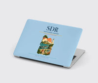 Thumbnail for Santander Airport (SDR) design on light blue MacBook case