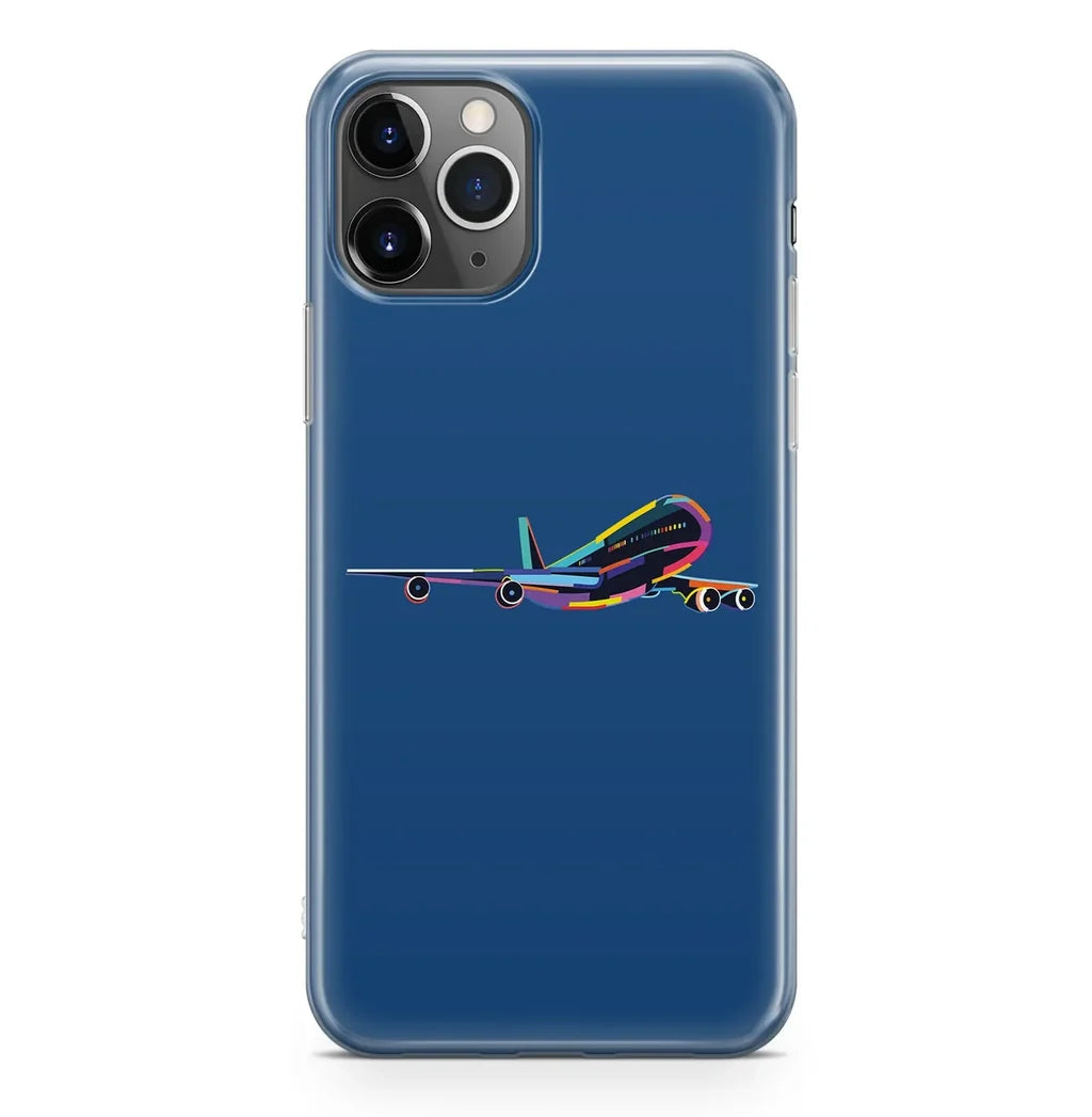 Multicolor Airplane iPhone Case - view 5