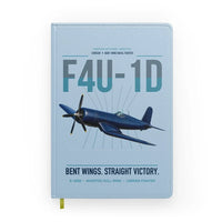Thumbnail for F4U-1D Corsair design on light blue notebook