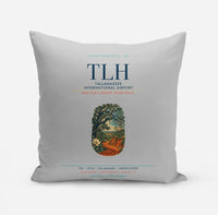 Thumbnail for Tallahassee International Airport (TLH) design on light gray pillow