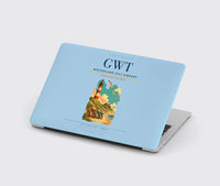 Thumbnail for Westerland Sylt Airport (GWT) design on light blue MacBook case
