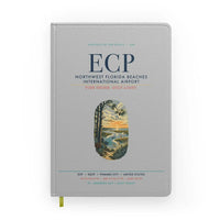 Thumbnail for Northwest Florida Beaches International Airport (ECP) design on light gray notebook