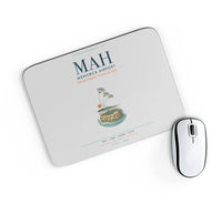 Thumbnail for Menorca Airport (MAH) design on light gray rectangle mouse pad