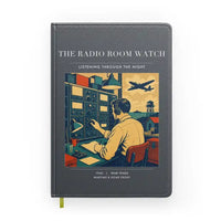 Thumbnail for VINTAGE G4514 - The Radio Room Watch - Designed Notebooks design on gray