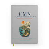 Thumbnail for Casablanca Mohammed V International Airport (CMN) design on light gray notebook