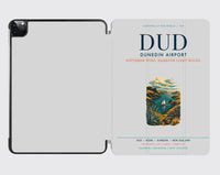 Thumbnail for Dunedin Airport (DUD) design on light gray ipad tablet case