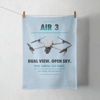 Thumbnail for DJI Air 3 design on light blue towel