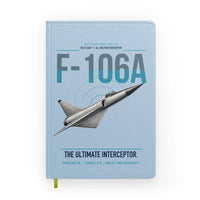 Thumbnail for F-106A Delta Dart design on light blue notebook