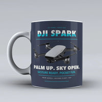 Thumbnail for Spark Mug design on dark blue dji