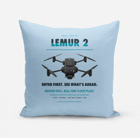 Thumbnail for BRINC LEMUR 2 design on light blue pillow