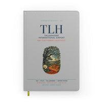 Thumbnail for Tallahassee International Airport (TLH) design on light gray notebook